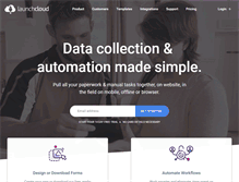 Tablet Screenshot of launchcloud.com